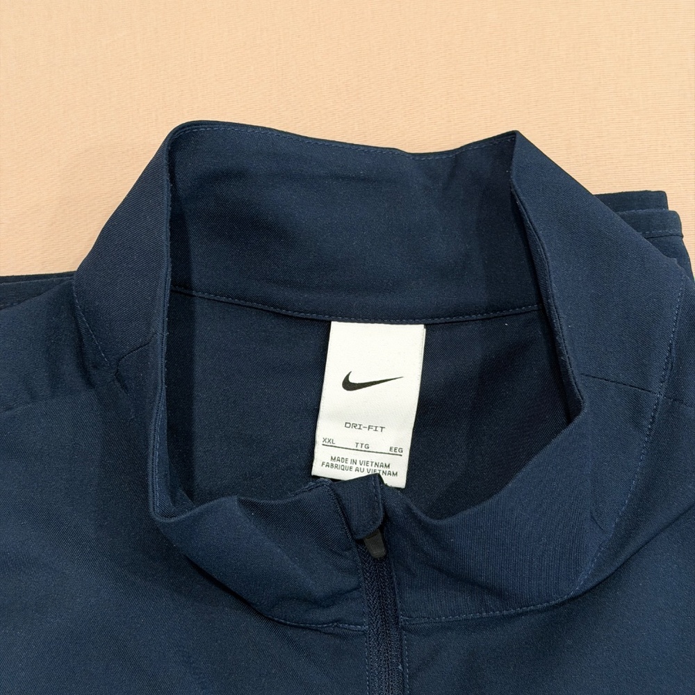 Nike Collection of (3) Light Golf Jackets in XXL Black, Blue, Grey - Picture 2 of 6